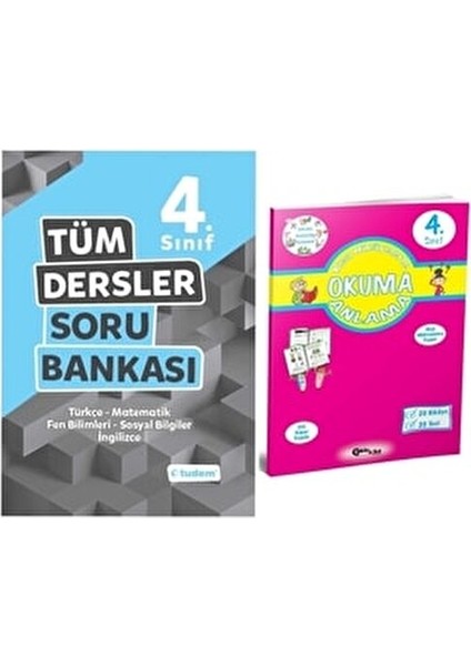 4. Sınıf Tüm Dersler Soru Bankası Sözel Yorum ( Okuma Anlama Şeklinde)