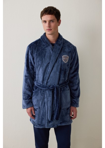 Indigo Erkek Sabahlık