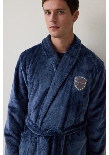 Indigo Erkek Sabahlık