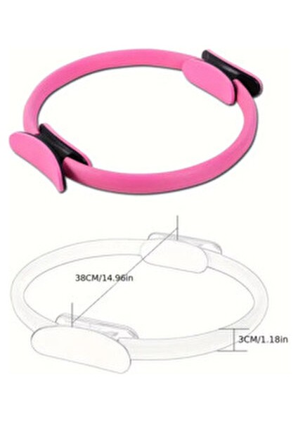 Pilates Egzersiz Çemberi 40 cm Pilates Çemberi,plates Halkası Spor Egzersiz Aleti Özel Tutmalı Model fırsatları