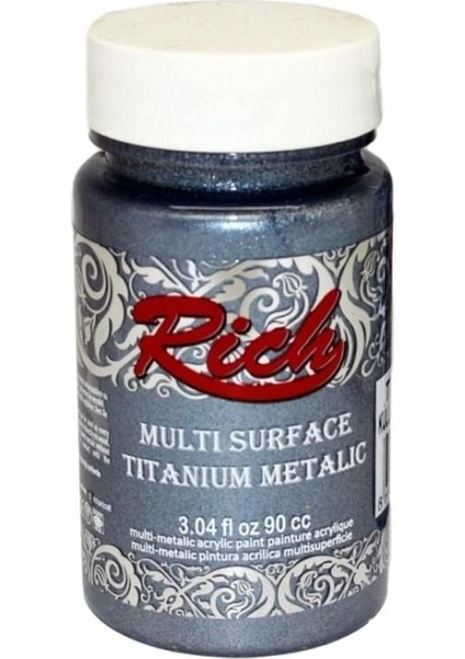 Rich Multi Surface Titanium 2578 Küllü Mavi Metalik 90 cc