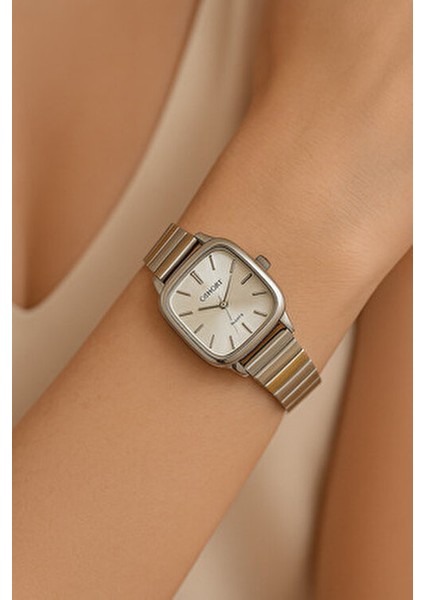 Kadın Saat Vintage Çelik Kol Saati