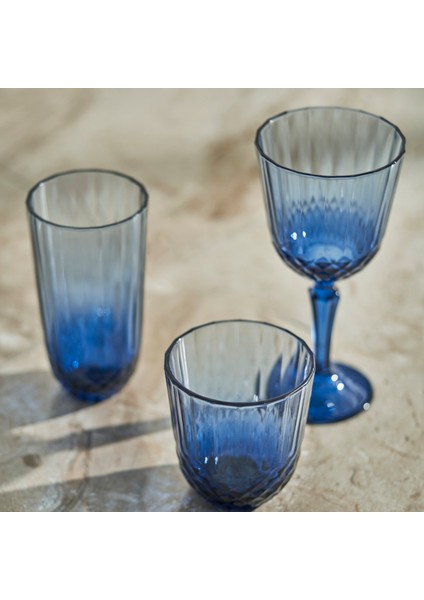 Colore Kesme Kadeh 2'li Mavi (310 Cc) modelleri