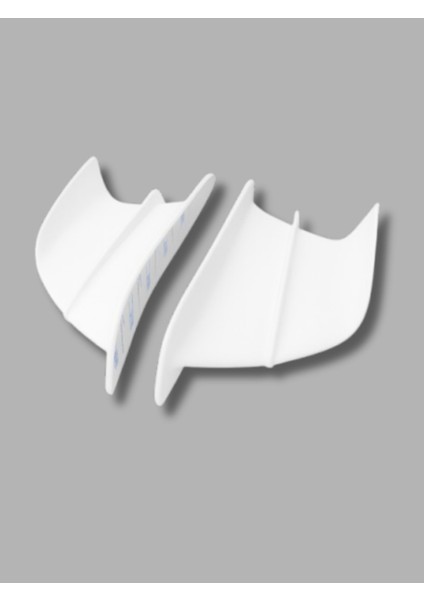 Beyaz Winglet Motor Kanatçıkları Aerodinamik Performans ve Şık Tasarım modelleri