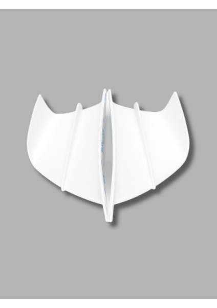 Beyaz Winglet Motor Kanatçıkları Aerodinamik Performans ve Şık Tasarım indirimleri