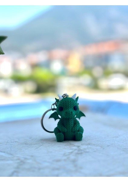 Örgü Desenli Rakun Anahtarlık – Sert Plastik, Çanta Süsü & Charm, Hayvan Figürlü Aksesuar modelleri