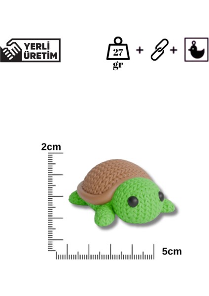 Örgü Desenli Kahverengi Maymun Anahtarlık – Sert ve Ağır Figür | Dekoratif Aksesuar fırsatları