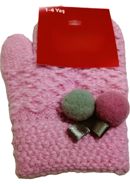 Kız Bebe Örme Tek Parmaklı Eldiven 1-4 Yaş fiyatları