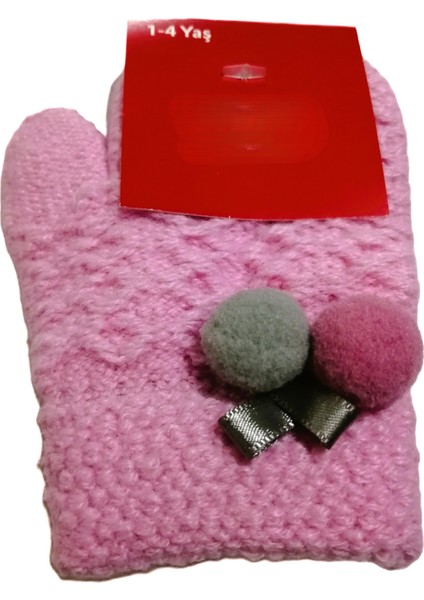 Kız Bebe Örme Tek Parmaklı Eldiven 1-4 Yaş modelleri