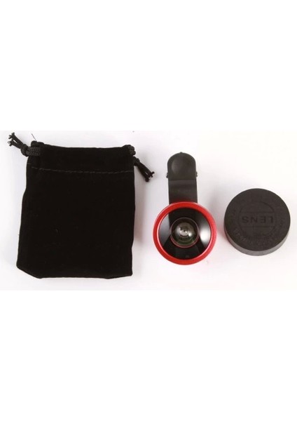 Süper Geniş Açı Özçekim Kamera Lens Iphone 5/5 S/6/6 Artı Samsung Galaxy Not 3, 5 - Lisinya