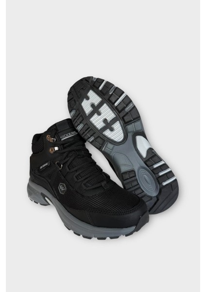 Kadın Su Itici Soğuk Geçirmez Trekking & Outdoor Bot Siyah - Füme