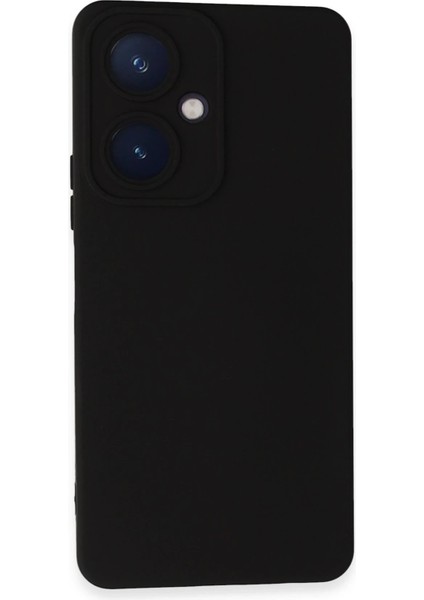 Vivo Y27 Kılıf Nano Içi Kadife Silikon - Siyah - FKU5656-8999