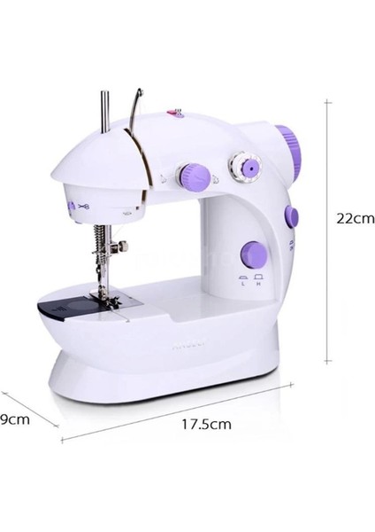 Mini Ev Dikiş Makinesi Pedallı Sewing Machine - Lisinya