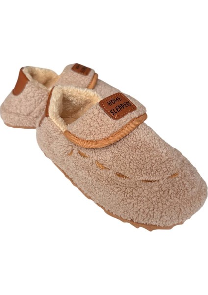 Pofuduk Ses Yapmaz Eva Taban Kadın Panduf Bej fırsatları