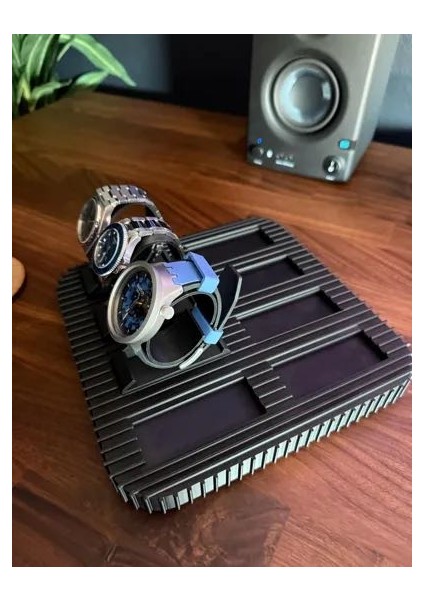 Saat Sergileme Standı – 8 Yuvalı Set