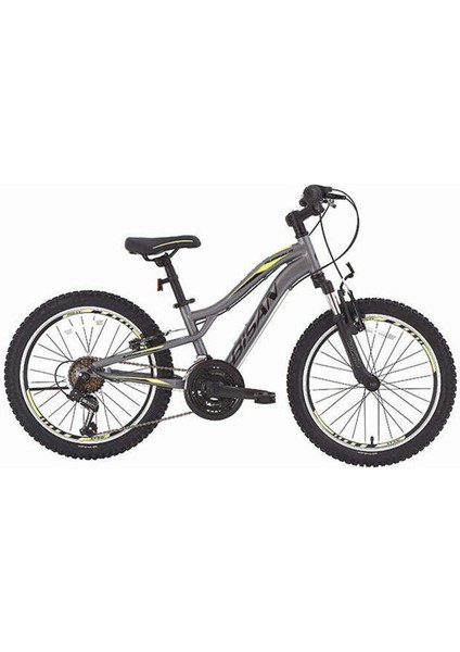 Buffalo Çocuk Bisikleti 28 cm V 20 Jant 18 Vites Füme Siyah Sarı fiyatları