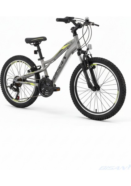 Buffalo Çocuk Bisikleti 28 cm V 20 Jant 18 Vites Açık Gri Siyah Sarı indirimleri