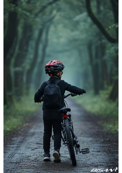 Buffalo Çocuk Bisikleti 28 cm V 20 Jant 18 Vites Mat Siyah Kırmızı
