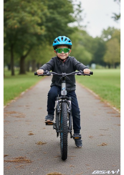 Buffalo Çocuk Bisikleti 28 cm V 20 Jant 18 Vites Açık Gri Siyah Mavi fırsatları