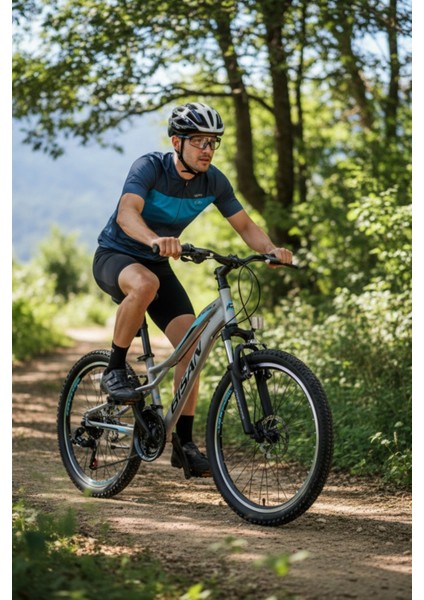 Buffalo Dağ Bisikleti 35 cm V 26 Jant 21 Vites Açık Gri Siyah Mavi fiyatları