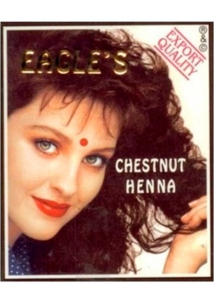 Eagle's Orijinal Hint Kınası Saç Boyası Kestane Rengi - Chestnut Henna modelleri