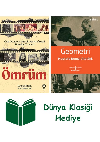 Ömrüm + Geometri + Dünya Klasiği Hediye