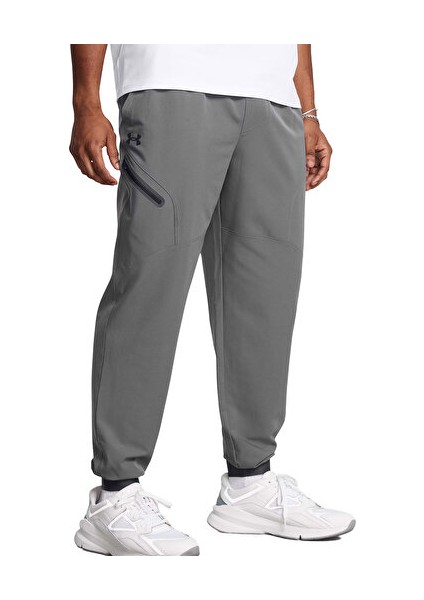 Ua Unstoppable Woven Jogger Erkek Günlük Eşofman Altı 1388823-025 Gri