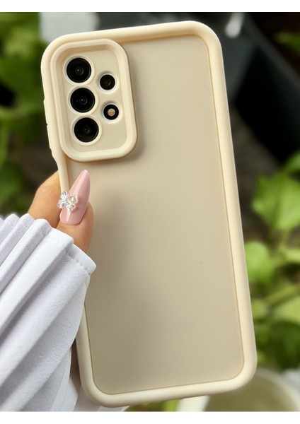 Galaxy A13 4g Uyumlu Mat Lansman Parmak Izi Bırakamaz Esnek Silikon Kılıf