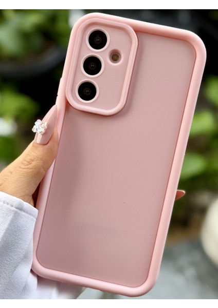 Galaxy A54 Uyumlu Mat Lansman Parmak Izi Bırakmaz Esnek Silikon Kılıf