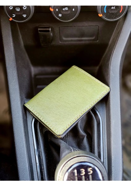 Hakiki Deri Ruhsatlık Erkek Kadın Cüzdan