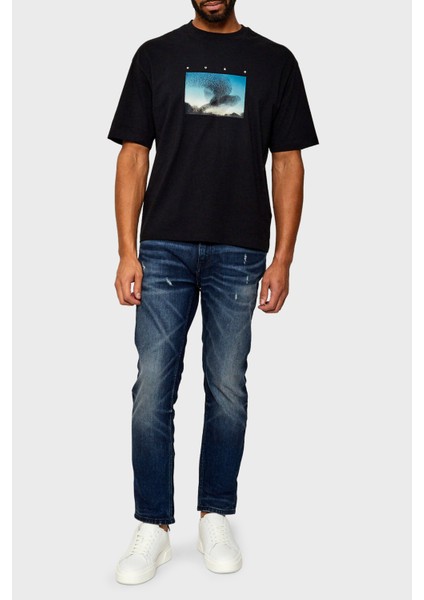 Pamuklu Slim Fit Normal Bel Dar Paça Jeans Erkek Kot Pantolon 50550143 413 fiyatları