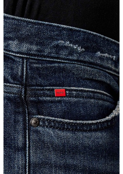 Pamuklu Slim Fit Normal Bel Dar Paça Jeans Erkek Kot Pantolon 50550143 413 indirimleri