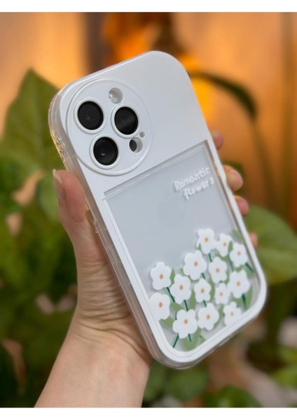 Iphone 14 Promax Uyumlu Oyuncaklı Romantic Flowers Çiçek Desenli Aa Kalite fırsatları
