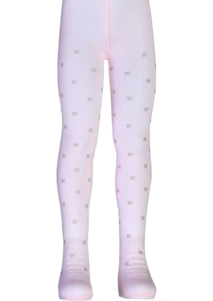 Fiyonk Desenli Sim Baskı Mikro 50 Çocuk Külotlu Çorap