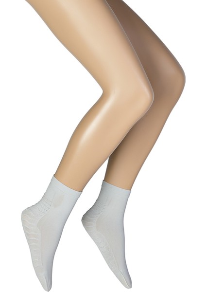 Active Masaj (Spor Çorabı) Soket Kadın Çorap Gri / 17