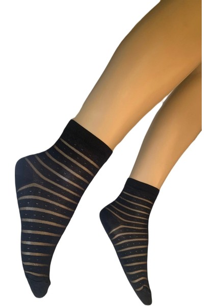 Şeffaf Çember Soket Kadın Çorap fiyatları