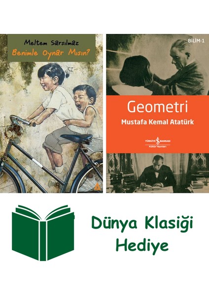 Benimle Oynar Mısın? + Geometri + Dünya Klasiği Hediye