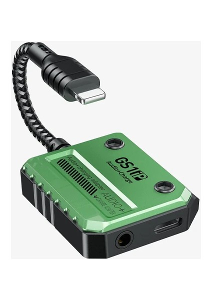Plextone Gs1 iPhone Mıknatıslı Lightning To 3.5mm Kulaklık + 30W Hızlı Şarj A - ?70?01E0-3G1