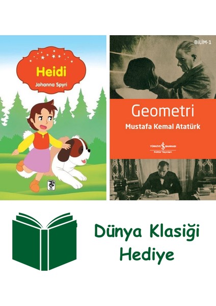 Heidi + Geometri + Dünya Klasiği Hediye