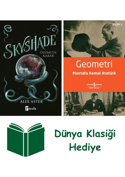 Skyshade - Ölümcül Karar (Ciltli) + Geometri + Dünya Klasiği Hediye