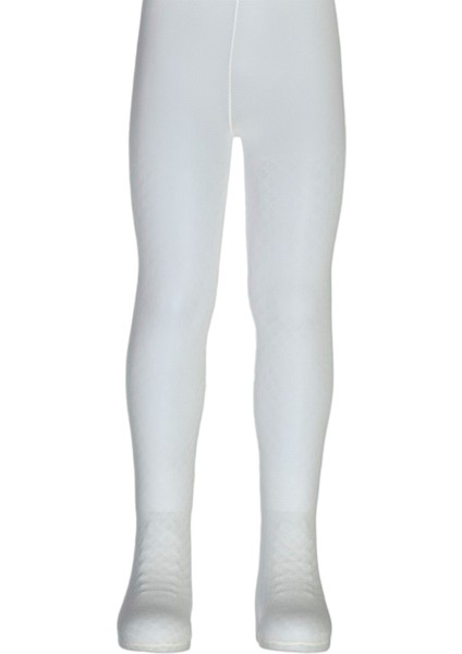 Damla Desenli Mikro Bebek Külotlu Çorap