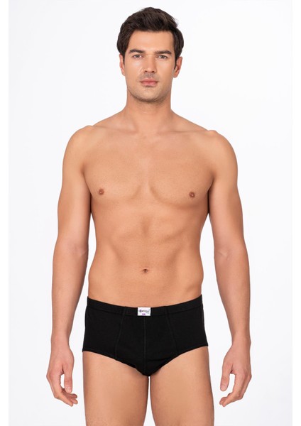Erkek Pamuklu Süprem Slip Külot 3'lü Paket – Rahat & Dayanıklı | Siyah K0037 fiyatları