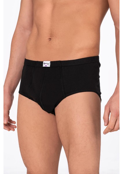 Erkek Pamuklu Süprem Slip Külot 3'lü Paket – Rahat & Dayanıklı | Siyah K0037 modelleri