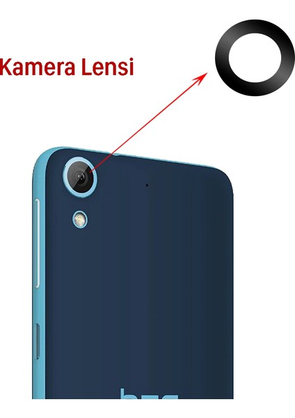 Htc Desire 826 Kamera Lens KAPAK-(5775) - ?48?86E2-6G4548