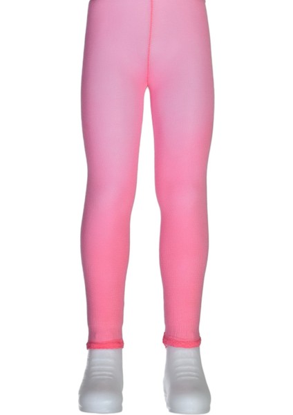 Bileği Dantelli Cotton Bebek Tayt