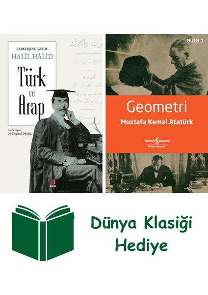 Türk ve Arap + Geometri + Dünya Klasiği Hediye