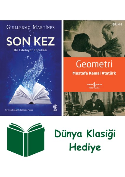 Son Kez + Geometri + Dünya Klasiği Hediye