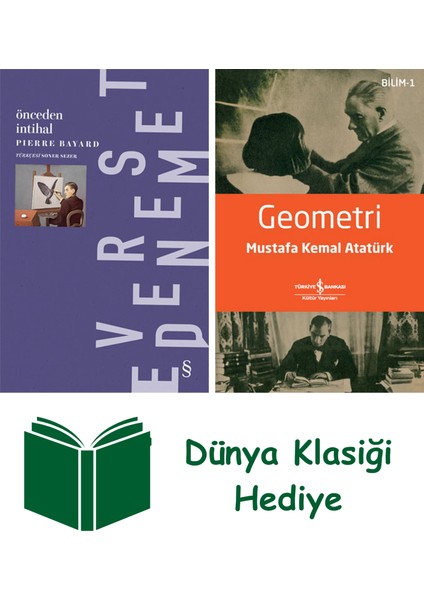 Önceden Intihal + Geometri + Dünya Klasiği Hediye