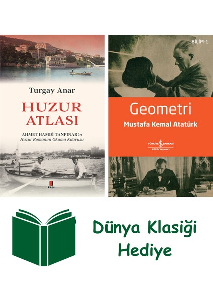 Huzur Atlası + Geometri + Dünya Klasiği Hediye