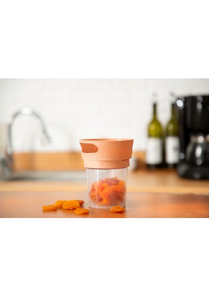 Dökülmeyi Önleyen Bebek Alıştırma & Atıştırma Mama Kabı - Renk Şeftali fiyatları